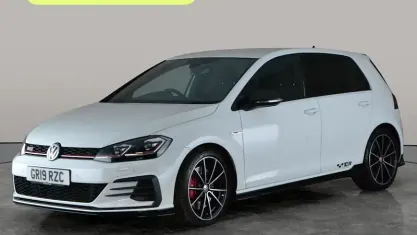 Used VW Golf VII GTI 290 HP (213 kW) 2019 White Hatchback