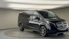 Black Used 2023 Mercedes V300 AMG line MPV | £61,500 (Fair price)