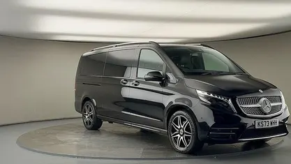 Black Used 2023 Mercedes V300 AMG line MPV | £59,750 (Fair price)