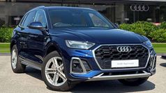 Blue Used 2025 Audi Q5 S-Line SUV | £38,980 (Fair price)