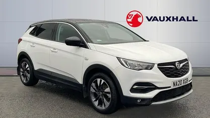 White Used 2020 Vauxhall Grandland X SRi SUV | £11,772 (Fair price)