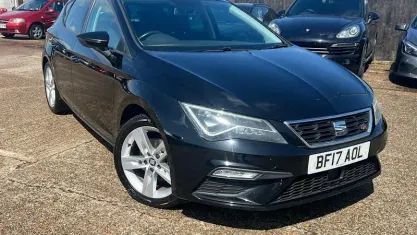 Used Seat Leon FR 150 HP (110 kW) 2017 Black Hatchback