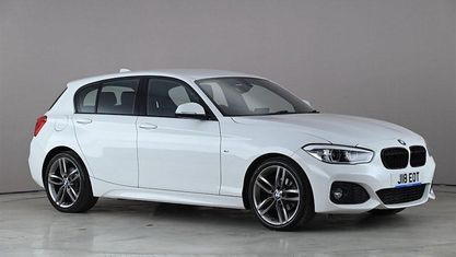 Używany BMW 118 M Sport 150 KM (110 kW) 2019 Biały Hatchback