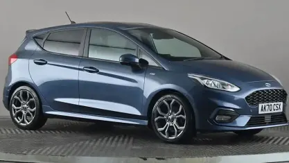 Usado Ford Fiesta ST-Line 95 CV (69 kW) 2020 Azul Utilitario