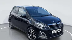 Black Used 2021 Peugeot 108 Allure Hatchback | £7,699 (Fair price)