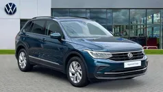Nightshade blue metallic Used 2022 VW Tiguan Life SUV | £20,300 (Super price)