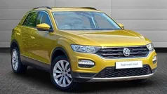 Yellow Used 2018 VW T-Roc SE SUV | £11,950 (Fair price)