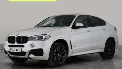 Used BMW X6 M Sport 258 HP (189 kW) 2018 White SUV