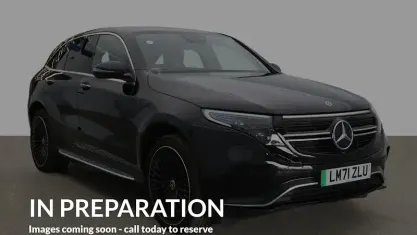 Used Mercedes EQC400 AMG line 300 kW (408 HP) 2022 Black SUV