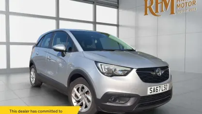 Used Vauxhall Crossland X 82 HP (60 kW) 2017 Silver SUV