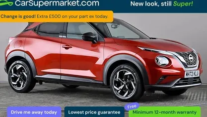 Used Nissan Juke N-Connecta 114 HP (83 kW) 2023 Red SUV
