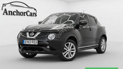 Używany Nissan Juke N-Connecta 116 KM (85 kW) 2017 Czarny SUV