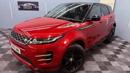Used Land Rover Range Rover evoque SE Dynamic 182 HP (133 kW) 2019 Red SUV
