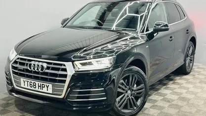 Black Used 2018 Audi Q5 S-Line SUV | £18,490 (Fair price)
