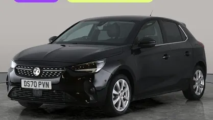 Used Vauxhall Corsa Elite 101 HP (74 kW) 2020 Black Hatchback