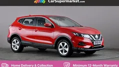 Red Used 2018 Nissan Qashqai Acenta Premium SUV | £9,187 (Fair price)