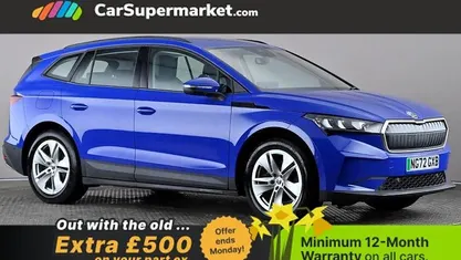 Used Skoda Enyaq iV ecoSuite 131 kW (179 HP) 2023 Blue SUV