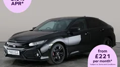 Black Used 2019 Honda Civic Sport Plus Hatchback | £14,536 (Fair price)