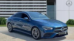 Blue Used 2022 Mercedes CLA180 AMG Line Premium Plus Sedan | £24,484 (Fair price)