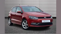 Red Used 2015 VW Polo SEL Hatchback | £10,966 (Fair price)