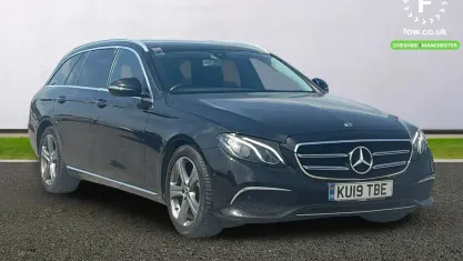 Used Mercedes E220 SE 194 HP (142 kW) 2019 Black Estate