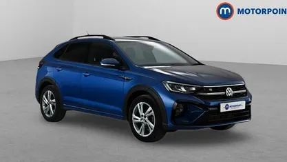 Begagnad VW Taigo R-line 110 HK (80 kW) 2023 Blå SUV