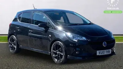 Begagnad Vauxhall Corsa SRi 90 HK (66 kW) 2019 Svart Halvkombi