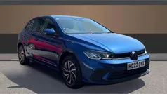 Blue Used 2022 VW Polo Life Hatchback | £15,924 (Fair price)