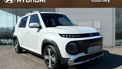 New Hyundai Inster 85 kW (116 HP) 2026 White Hatchback