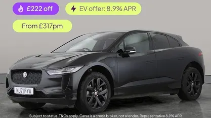 Black Used 2021 Jaguar I-Pace SUV | £20,389 (Good price)