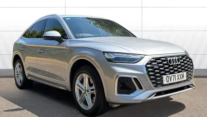 Used Audi Q5 Sportback S-Line 204 HP (150 kW) 2021 Silver SUV