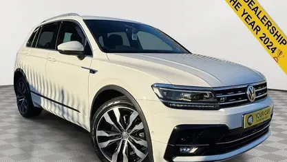 White Used 2019 VW Tiguan R-line SUV | £20,000 (Good price)