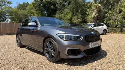 Used BMW M140 M Sport 340 HP (250 kW) 2018 Grey Hatchback