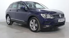 Blue Used 2020 VW Tiguan Match SUV | £17,400 (Good price)