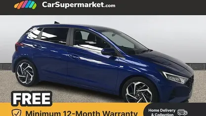 Used Hyundai i20 Premium 101 HP (74 kW) 2022 Blue Hatchback