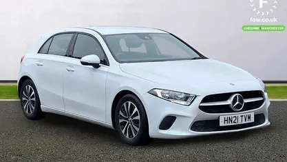Used Mercedes A180 SE 136 HP (100 kW) 2021 White Hatchback