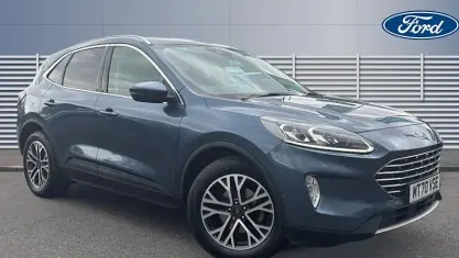 Used Ford Kuga Titanium 120 HP (88 kW) 2020 Blue SUV