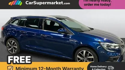 Used Renault Mégane GrandTour Iconic 140 HP (102 kW) 2019 Blue Estate