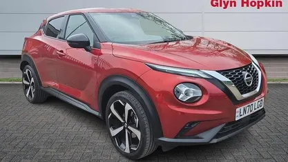 Używany Nissan Juke Tekna 117 KM (86 kW) 2020 Czerwony SUV