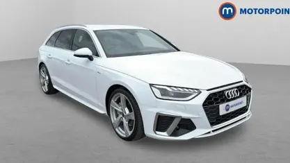 Used Audi A4 S-Line 204 HP (150 kW) 2024 White Estate