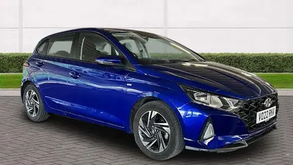 Used Hyundai i20 SE 101 HP (74 kW) 2022 Blue Hatchback