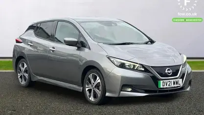 Used Nissan Leaf N-Connecta 110 kW (150 HP) 2021 Grey Hatchback
