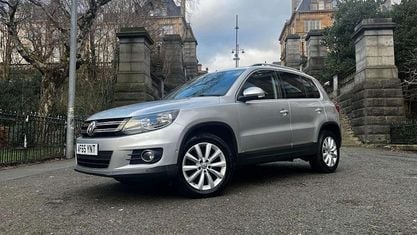 Używany VW Tiguan Match 150 KM (110 kW) 2015 Srebrny SUV