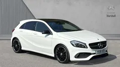 White Used 2018 Mercedes A200 AMG Line Premium Hatchback | £14,838 (Fair price)