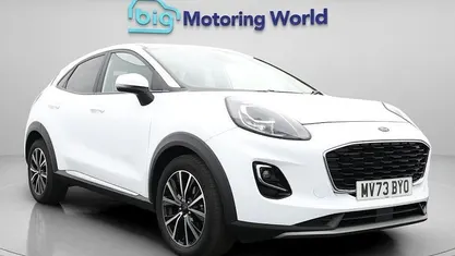 White Used 2023 Ford Puma Titanium Hatchback | £14,300 (Super price)