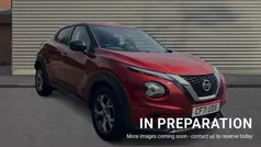 Red Used 2021 Nissan Juke N-Connecta SUV | £13,639 (Fair price)