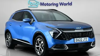 Used Kia Sportage 136 HP (100 kW) 2022 Blue SUV