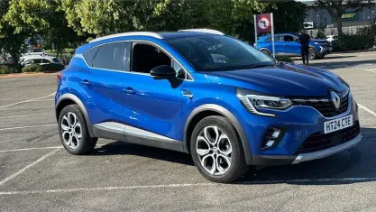 Used Renault Captur Techno 91 HP (66 kW) 2024 Blue  SUV