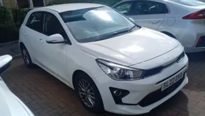 Used Kia Rio Advance 101 HP (74 kW) 2022 White Hatchback