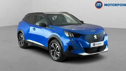 Used Peugeot e-2008 GTi 100 kW (136 HP) 2023 Blue SUV